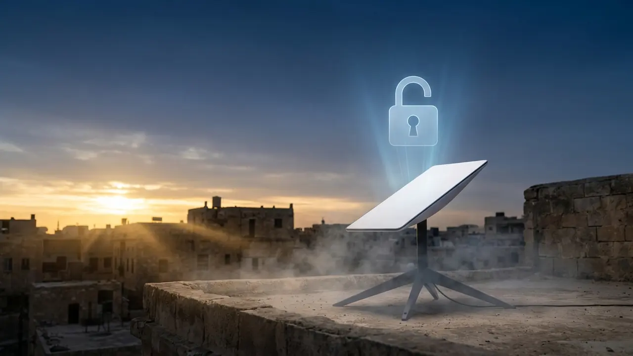 Starlink legal status in Syria 2026